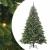 Brad de Crăciun artificial cu 300 LED Verde 180 cm PE și PVC GartenMobel Dekor