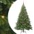Brad de Crăciun artificial cu 300 LED Verde 180 cm PE și PVC GartenMobel Dekor