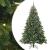 Brad de Crăciun artificial cu 300 LED Verde 210 cm PE și PVC GartenMobel Dekor