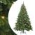 Brad de Crăciun artificial cu 300 LED Verde 210 cm PE și PVC GartenMobel Dekor
