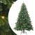Brad de Crăciun artificial cu 300 LED Verde 240 cm PE și PVC GartenMobel Dekor