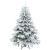 Brad de Crăciun artificial cu 150 LED Verde 120 cm PE și PVC GartenMobel Dekor