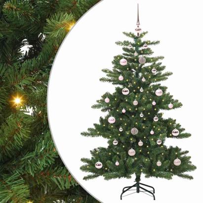 Brad de Crăciun artificial cu ramuri articulare Verde 150 cm GartenMobel Dekor