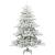 Brad de Crăciun artificial cu ramuri articulare Alb 150 cm PVC GartenMobel Dekor