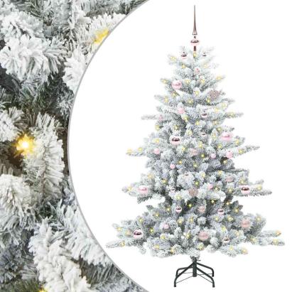 Brad de Crăciun artificial cu ramuri articulare 150cm PVC GartenMobel Dekor