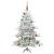 Brad de Crăciun artificial cu ramuri articulare 150cm PVC GartenMobel Dekor