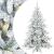 Brad de Crăciun artificial cu ramuri articulare 240cm PVC GartenMobel Dekor