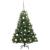 Brad de Crăciun artificial cu 150 LED Verde 120 cm PE și PVC GartenMobel Dekor