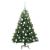 Brad de Crăciun artificial cu 150 LED Verde 120 cm PE și PVC GartenMobel Dekor
