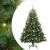 Brad de Crăciun artificial cu 150 LED Verde 120 cm PE și PVC GartenMobel Dekor