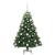 Brad de Crăciun artificial cu 150 LED Verde 120 cm PE și PVC GartenMobel Dekor