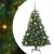 Brad de Crăciun artificial cu 150 LED Verde 150 cm PE și PVC GartenMobel Dekor