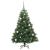 Brad de Crăciun artificial cu 150 LED Verde 150 cm PE și PVC GartenMobel Dekor