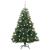 Brad de Crăciun artificial cu 150 LED Verde 150 cm PE și PVC GartenMobel Dekor