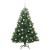 Brad de Crăciun artificial cu 150 LED Verde 150 cm PE și PVC GartenMobel Dekor