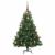 Brad de Crăciun artificial cu 150 LED Verde 150 cm PE și PVC GartenMobel Dekor