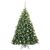 Brad de Crăciun artificial cu 300 LED Verde 180 cm PE și PVC GartenMobel Dekor