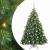 Brad de Crăciun artificial cu 300 LED Verde 180 cm PE și PVC GartenMobel Dekor