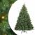 Brad de Crăciun artificial cu 300 LED Verde 240 cm PE și PVC GartenMobel Dekor