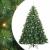 Brad de Crăciun artificial cu 300 LED Verde 240 cm PE și PVC GartenMobel Dekor