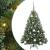 Brad de Crăciun artificial cu 150 LED Verde 120 cm PE și PVC GartenMobel Dekor