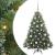 Brad de Crăciun artificial cu 150 LED Verde 120 cm PE și PVC GartenMobel Dekor