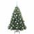 Brad de Crăciun artificial cu 150 LED Verde 120 cm PE și PVC GartenMobel Dekor