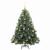 Brad de Crăciun artificial cu 150 LED Verde 120 cm PE și PVC GartenMobel Dekor