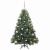 Brad de Crăciun artificial cu 150 LED Verde 150 cm PE și PVC GartenMobel Dekor