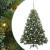 Brad de Crăciun artificial cu 150 LED Verde 150 cm PE și PVC GartenMobel Dekor