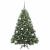 Brad de Crăciun artificial cu 150 LED Verde 150 cm PE și PVC GartenMobel Dekor