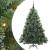 Brad de Crăciun artificial cu 150 LED Verde 150 cm PE și PVC GartenMobel Dekor