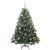 Brad de Crăciun artificial cu 150 LED Verde 150 cm PE și PVC GartenMobel Dekor