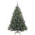 Brad de Crăciun artificial cu 150 LED Verde 150 cm PE și PVC GartenMobel Dekor
