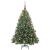 Brad de Crăciun artificial cu 150 LED Verde 150 cm PE și PVC GartenMobel Dekor