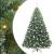 Brad de Crăciun artificial cu 300 LED Verde 180 cm PE și PVC GartenMobel Dekor