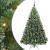 Brad de Crăciun artificial cu 300 LED Verde 210 cm PE și PVC GartenMobel Dekor