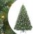 Brad de Crăciun artificial cu 300 LED Verde 210 cm PE și PVC GartenMobel Dekor