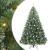 Brad de Crăciun artificial cu 300 LED Verde 210 cm PE și PVC GartenMobel Dekor