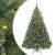 Brad de Crăciun artificial cu 300 LED Verde 210 cm PE și PVC GartenMobel Dekor