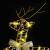 Renii LED cu 180 LED 6 pcs Auriu 64 x 42 x 15 cm PET GartenMobel Dekor