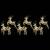 Renii LED cu 180 LED 6 pcs Multicolor 64 x 42 x 15 cm PET GartenMobel Dekor