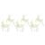 Renii LED cu 180 LED 6 pcs Multicolor 64 x 42 x 15 cm PET GartenMobel Dekor