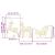 Renii LED cu 40 LED 5 pcs Auriu PET GartenMobel Dekor