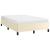 Cadru de pat fără saltea cremă 120x190 cm piele artificială GartenMobel Dekor