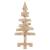 Brazi de Crăciun cu suport natural 60 cm Lemn masiv de pin GartenMobel Dekor