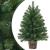 Brad de Crăciun artificial Verde 75 cm PVC, PE și oțel GartenMobel Dekor