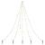 Brad de Crăciun LED cu 112 LED Alb cald 511 cm Metal GartenMobel Dekor