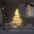 Brad de Crăciun LED cu 112 LED Alb cald 511 cm Metal GartenMobel Dekor