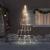 Brad de Crăciun LED cu 168 LED Multicolour 511 cm Metal GartenMobel Dekor